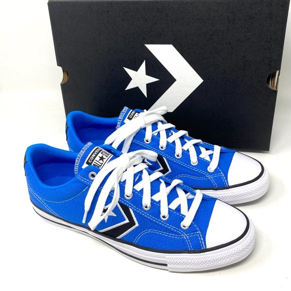 Converse Other - Converse STAR PLAYER Low Canvas Blue Sneakers Men